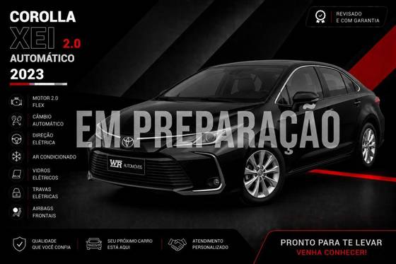 TOYOTA COROLLA 2.0 VVT-IE FLEX XEI DIRECT SHIFT TOYOTA COROLLA 2.0 VVT-IE FLEX XEI DIRECT SHIFT